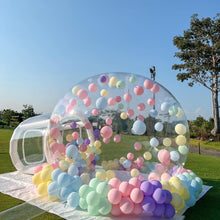 将图片加载到图库查看器，Ball pool commercial inflatable Bubble House for kid big cheap bounce house jumper bouncy jump castle
