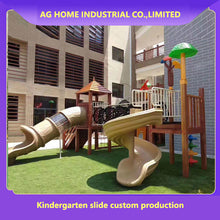 将图片加载到图库查看器，Custom outdoor playground equipment wood playground
