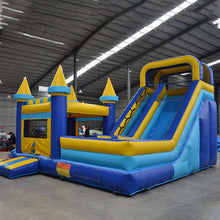 Charger l&#39;image dans la galerie, Pastel Commercial Clearance Jumper Combo dry and wet combo bounce house For Kids
