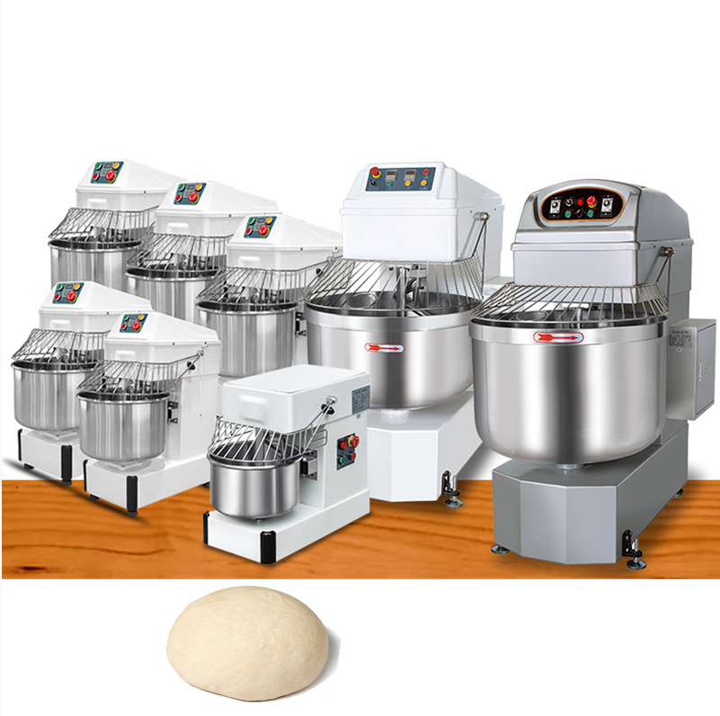 Corn Tortilla cheap spiral dough mixer 100kg 8kg 64L 60 20 k bread qtr 50 kilogram reverse wheat flour italy machine