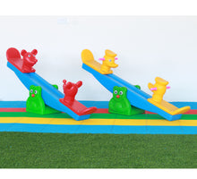 Cargar imagen en el visor de la galería, Durable Low Price And High Quality seesaw Playground Plastic seesaw For Kids
