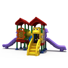 将图片加载到图库查看器，High quality school children plastic playground for sale kids outdoor playground No reviews yet
