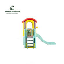 Cargar imagen en el visor de la galería, Best Playhouse with Child Slide Ladder Plastic Slide Kids Colorful Slides Indoor Playground
