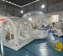 将图片加载到图库查看器，Ball pool commercial inflatable Bubble House for kid big cheap bounce house jumper bouncy jump castle
