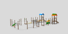 Cargar imagen en el visor de la galería, Monle Park Exercise Equipment Community Gym Facility Outdoor Fitness Equipment
