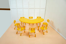 将图片加载到图库查看器，New Model And Design Children Table And Chair Wood Ergonomic Table Furniture Kids Table Chair Sets
