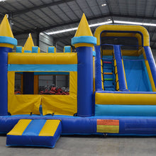 Carregar imagem no visualizador da galeria, Pastel Commercial Clearance Jumper Combo dry and wet combo bounce house For Kids
