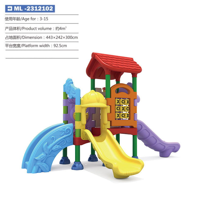 High quality school children plastic playground for sale kids outdoor playground No reviews yet