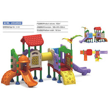 将图片加载到图库查看器，High quality school children plastic playground for sale kids outdoor playground No reviews yet
