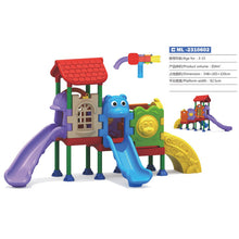 Carregar imagem no visualizador da galeria, High quality school children plastic playground for sale kids outdoor playground No reviews yet
