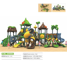 Charger l&#39;image dans la galerie, Outdoor slide large plastic combination kindergarten community climbing frame children&#39;s indoor amusement facilities
