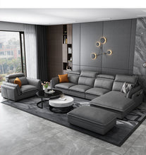 Carregar imagem no visualizador da galeria, Nordic technology cloth three-proof simple sofa
