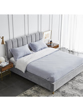 Charger l&#39;image dans la galerie, Light luxury simple modern king size bedroom bed
