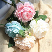 Cargar imagen en el visor de la galería, Home decoration wedding bouquets single head peony flower
