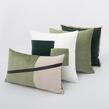 将图片加载到图库查看器，Fashionable modern light luxury fabric sofa cushion pillowcase
