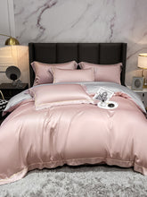 将图片加载到图库查看器，100s double-sided Tencel four-piece ice silk bedding
