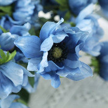 Cargar imagen en el visor de la galería, Anemone wedding road lead flowers home decoration fake flowers
