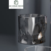 将图片加载到图库查看器，Crystal creative Irregular Water /Whiskey / Wine Glass
