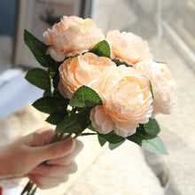 Cargar imagen en el visor de la galería, Home decoration wedding bouquets single head peony flower
