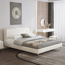 Cargar imagen en el visor de la galería, Luxury minimalist master bedroom princess bed
