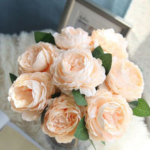 将图片加载到图库查看器，Home decoration wedding bouquets single head peony flower
