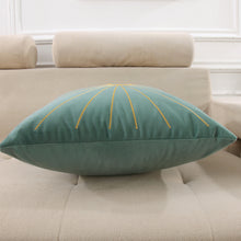 Cargar imagen en el visor de la galería, Embroidered light luxury sofa cushion and pillowcase
