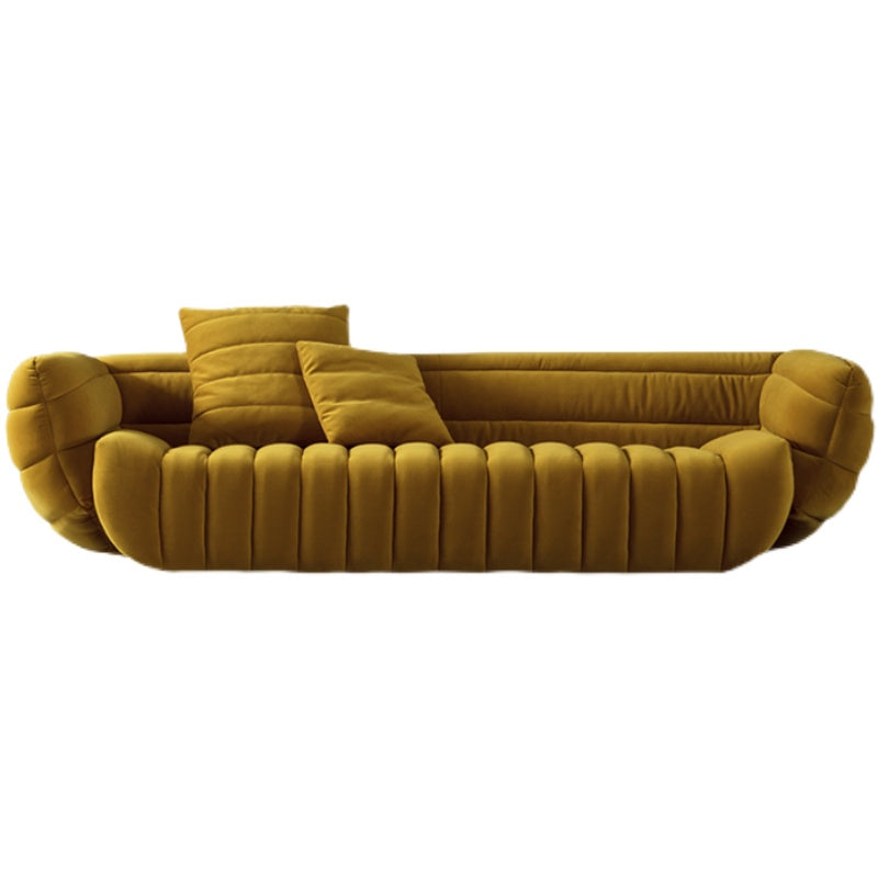 Italian light luxury creative simple fabric sofa retro style