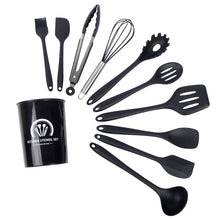 将图片加载到图库查看器，Kitchenware tube full package silicone kitchenware 10-piece set
