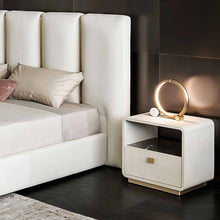 Cargar imagen en el visor de la galería, Italian postmodern light luxury villa high-end bed
