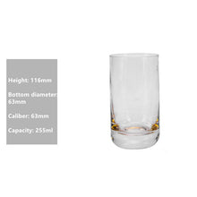 将图片加载到图库查看器，Glass cup household cup milk cup simple cup large capacity water cup
