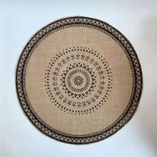 Cargar imagen en el visor de la galería, Nordic woven cotton and linen insulation placemat
