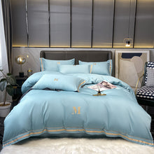 Cargar imagen en el visor de la galería, High-end 120’S long-staple cotton embroidery four-piece bedding
