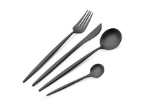 将图片加载到图库查看器，Stainless Steel 304 Portuguese Cutlery Four-piece suit Steak Knife Fork Spoon
