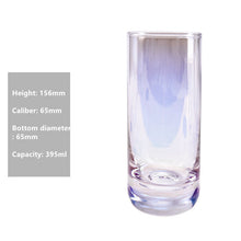 将图片加载到图库查看器，Glass cup household cup milk cup simple cup large capacity water cup
