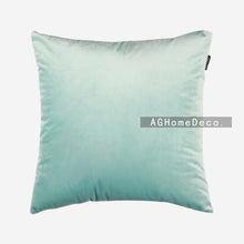 将图片加载到图库查看器，Velvet simple pure color pillow cushion pillowcase
