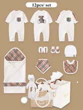 将图片加载到图库查看器，Newborn baby gift set high-end Class A suit box
