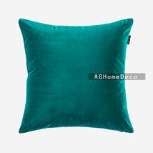 Cargar imagen en el visor de la galería, Velvet simple pure color pillow cushion pillowcase
