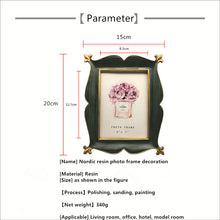 将图片加载到图库查看器，Nordic photo frame desktop decoration creative retro gift
