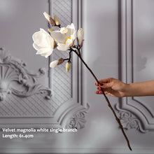 将图片加载到图库查看器，European-style modern spar glass vase simulation floral set
