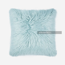 将图片加载到图库查看器，Home style highlighted plush ins wool pillowcase cushion
