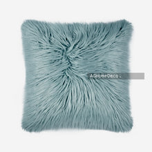 Cargar imagen en el visor de la galería, Home style highlighted plush ins wool pillowcase cushion
