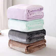 将图片加载到图库查看器，Flannel blanket winter thick coral fleece sheets
