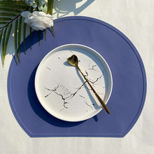 Cargar imagen en el visor de la galería, Morandi Color Nordic Style Silicone Food Grade Placemat
