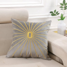 Carregar imagem no visualizador da galeria, Embroidered light luxury sofa cushion and pillowcase
