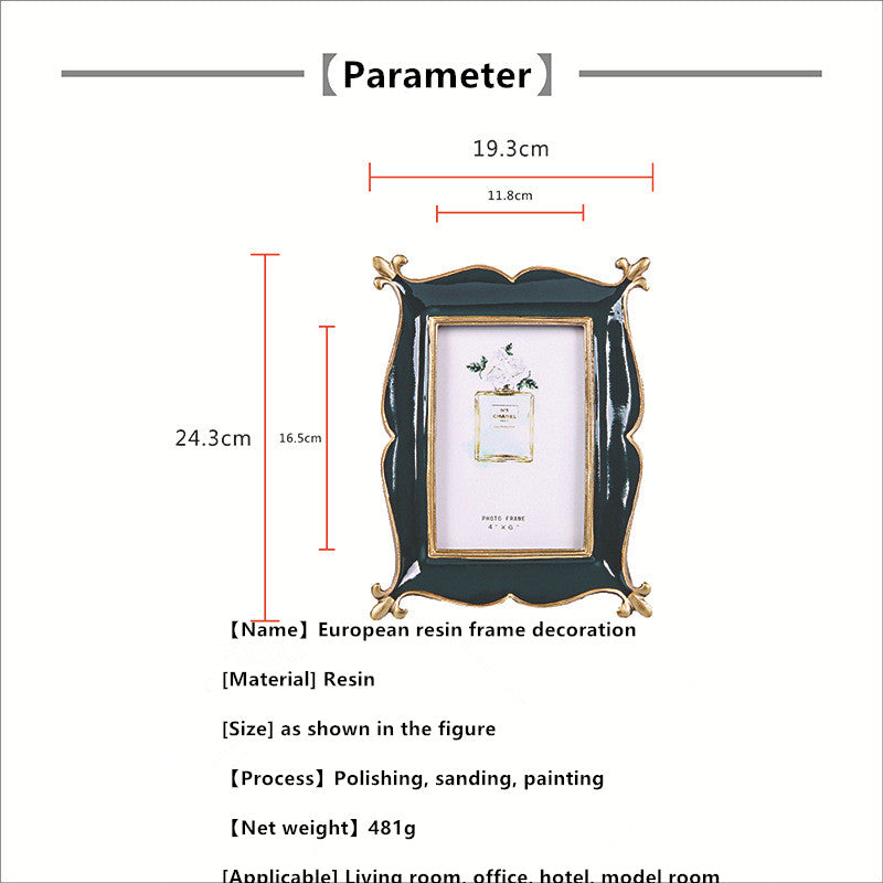 Nordic photo frame desktop decoration creative retro gift