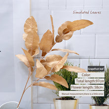 Charger l&#39;image dans la galerie, Simulation pomelo leaf wedding decorative flower
