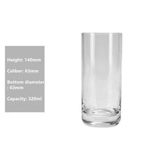 将图片加载到图库查看器，Glass cup household cup milk cup simple cup large capacity water cup
