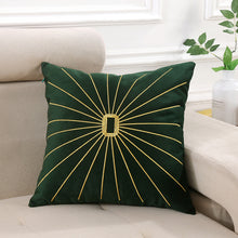 Cargar imagen en el visor de la galería, Embroidered light luxury sofa cushion and pillowcase
