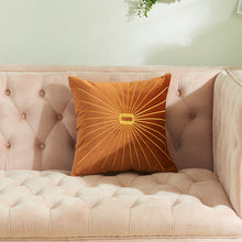 Cargar imagen en el visor de la galería, Embroidered light luxury sofa cushion and pillowcase
