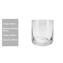 将图片加载到图库查看器，Glass cup household cup milk cup simple cup large capacity water cup
